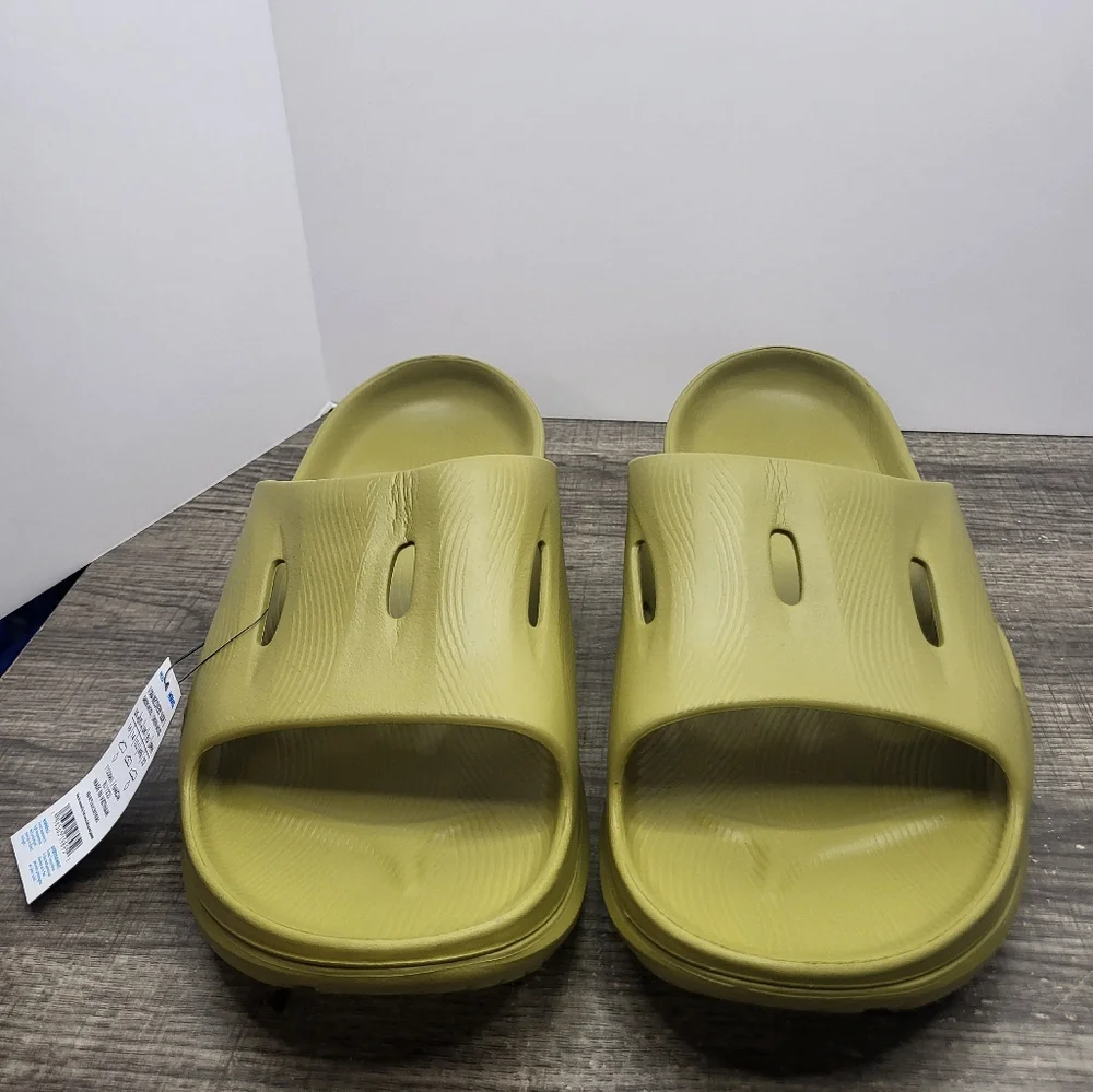 Hoka One One Ora Recovery Slide 3 New Men’s Size 14 US Green Moss